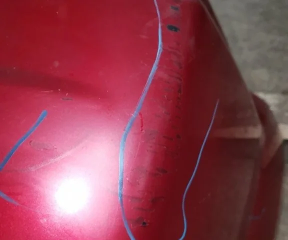 Бампер задний для Dodge Caliber 2006-2012 на фотографиях