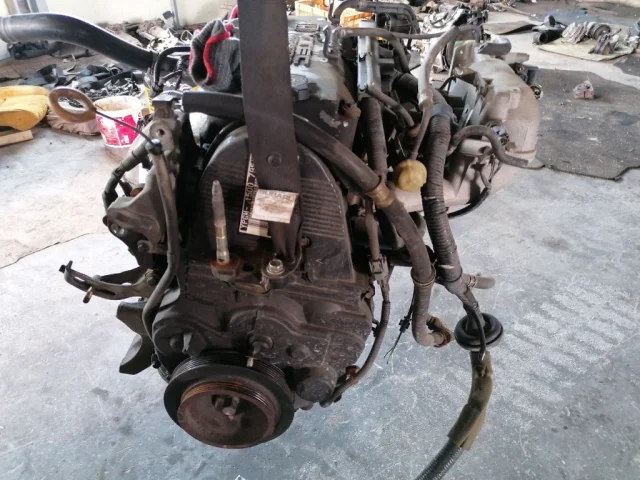 Двигатель без навесного для Honda Odyssey RA7-RA9 1999-2003 на фотографиях