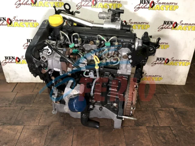 Двигатель без навесного для Renault Logan 2005-2015 (LS) на фотографиях