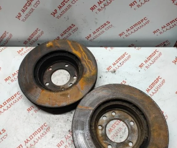 Диски тормозные передние (комплект) для Volkswagen Touareg I (7L) 2002-2010 на фотографиях