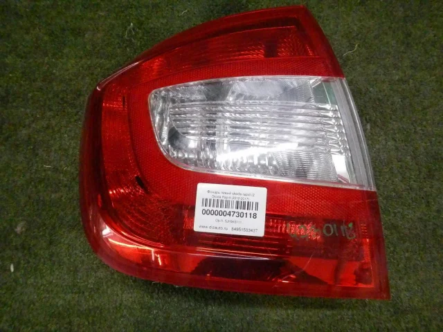 Фонарь левый для Skoda Rapid I NH3 2012-2017 на фотографиях