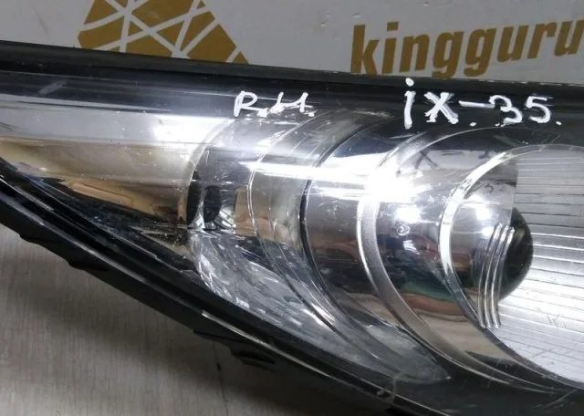 Фара ксенон левая для Hyundai ix35 1 Rest 2013-2016 на фотографиях