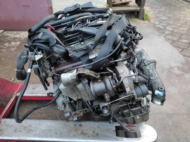 Двигатель без навесного для Mercedes-Benz Sprinter II (W906) Грузовая платформа 2006-2018 на фотографиях