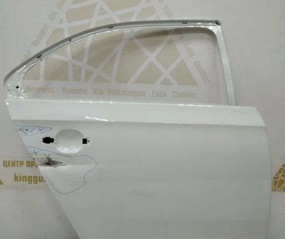 Дверь (в сборе) задняя правая для Skoda Rapid II 2020+ на фотографиях