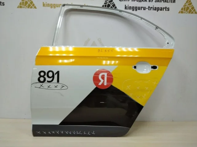 Дверь задняя левая для Skoda Rapid I rest NH3 2017-2020 на фотографиях