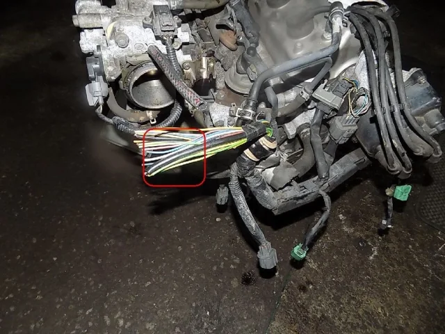 Двигатель без навесного для Honda Odyssey RA1-RA5 1994-1999 на фотографиях