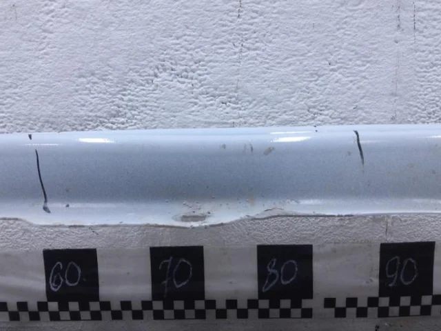 Усилитель переднего бампера для Renault Logan 2005-2015 (LS) на фотографиях