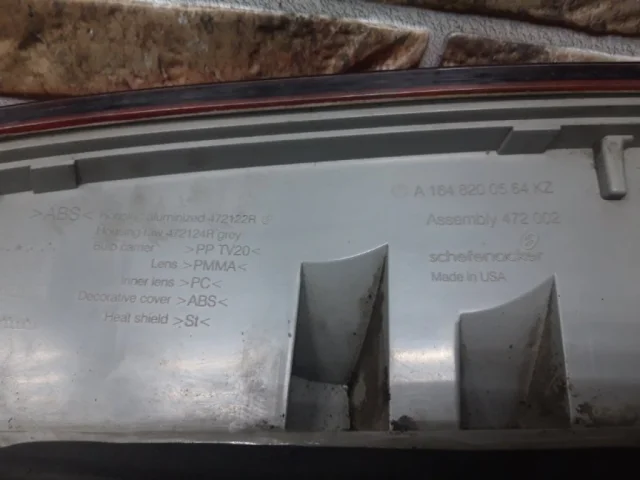 Фонарь правый для Mercedes-Benz GL class X166 2012-2016 на фотографиях