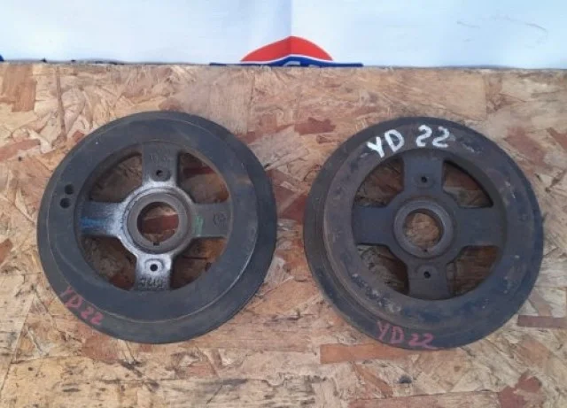 Шкив коленвала для Nissan X-Trail T30 RU 2001-2007 на фотографиях