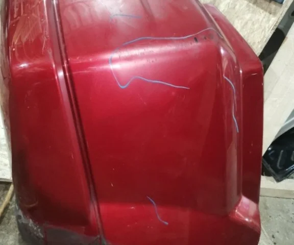 Бампер задний для Dodge Caliber 2006-2012 на фотографиях