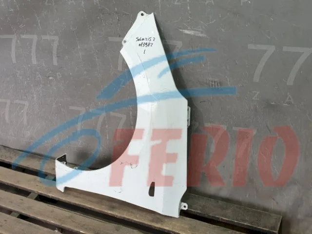 Крыло левое для Hyundai Solaris 1 рестайлинг 2014-2017 на фотографиях