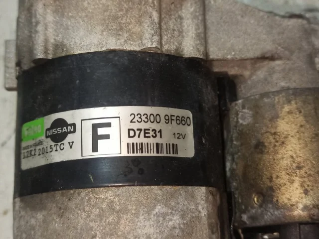 Стартер для Nissan Primera P12 Седан 2002-2008 на фотографиях