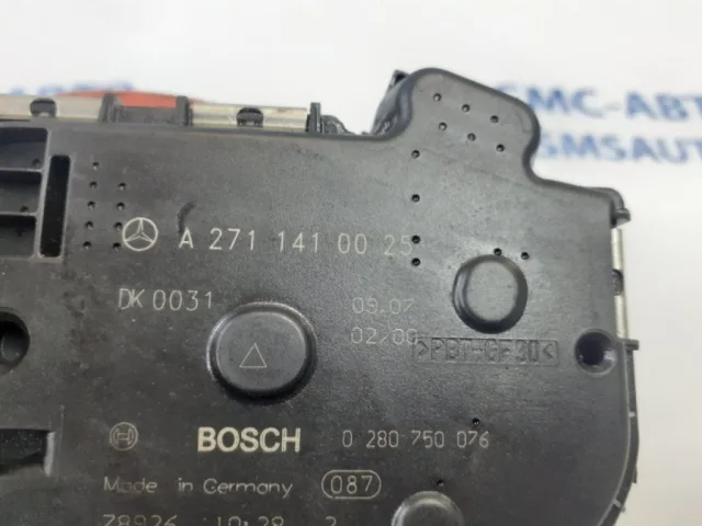 Дроссельная заслонка для Mercedes-Benz C class CL203 2000-2008 на фотографиях