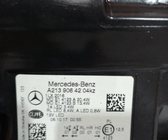 Фара правая для Mercedes-Benz E class C207 2009-2017 на фотографиях