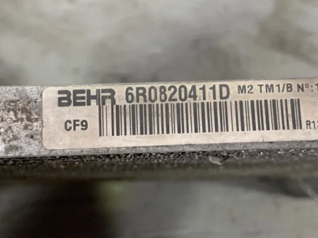 Радиатор кондиционера для Skoda Rapid I NH3 2012-2017 на фотографиях