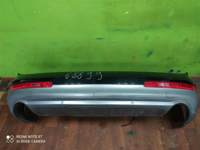 Бампер задний для Audi Q7 4L 2005-2015 на фотографиях