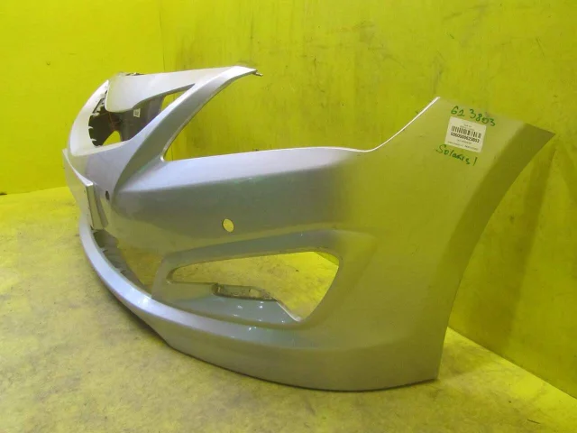 Бампер передний для Hyundai Solaris 1 рестайлинг 2014-2017 Хэтчбек на фотографиях