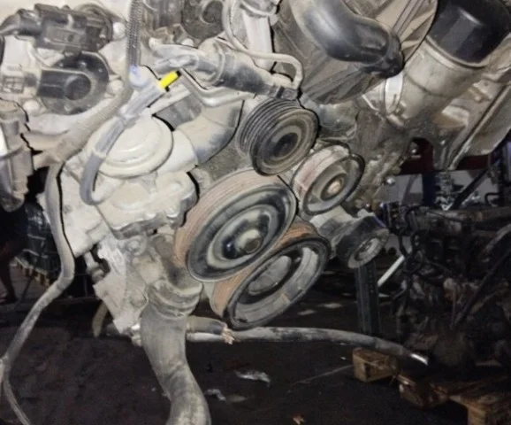 Двигатель без навесного для Mercedes-Benz CLK class A209 2002-2011 на фотографиях