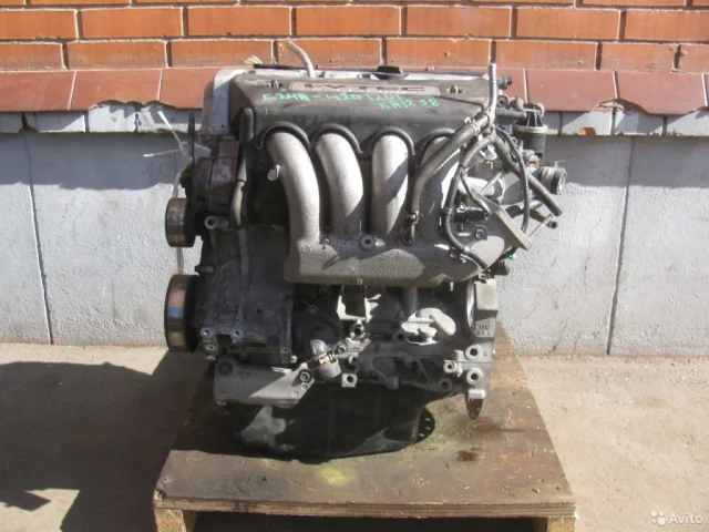 Двигатель без навесного для Honda Odyssey RB1, RB2 2003-2008 на фотографиях
