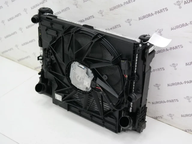 Вентилятор радиатора охлаждения ДВС для BMW X3 F25 2010-2017 на фотографиях