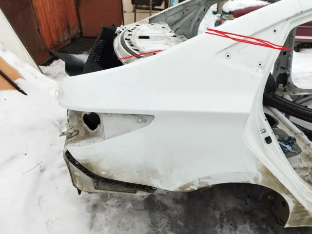 Панель кузова задняя для Hyundai Solaris 1 рестайлинг 2014-2017 Хэтчбек на фотографиях