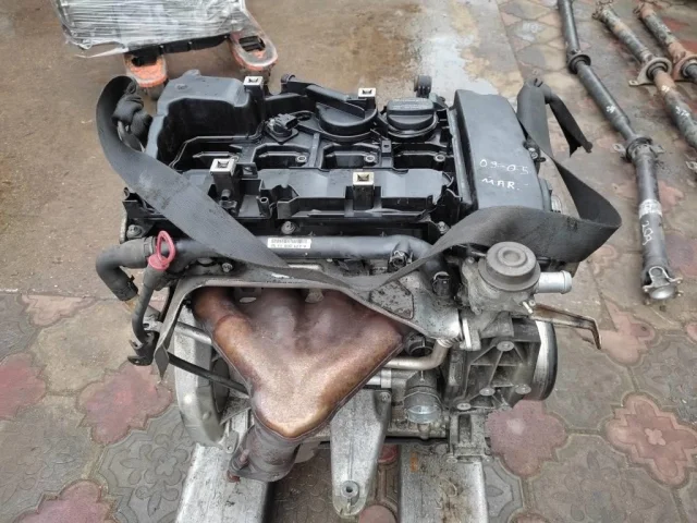 Двигатель без навесного для Mercedes-Benz CLK class C209 2002-2011 на фотографиях