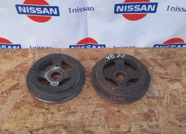 Шкив коленвала для Nissan X-Trail T30 RU 2001-2007 на фотографиях