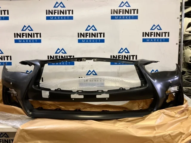 Бампер передний для Infiniti Q Q50 V37 2013-2021 на фотографиях