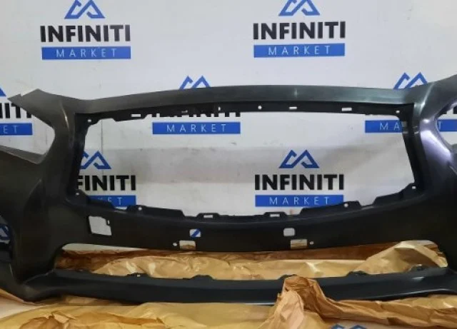 Бампер передний для Infiniti Q Q50 V37 2013-2021 на фотографиях