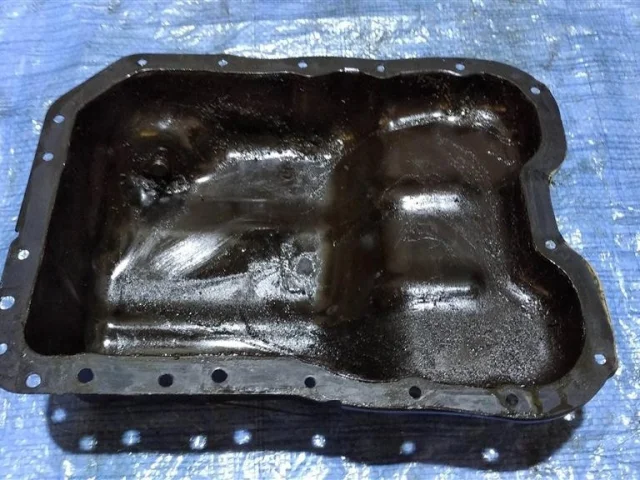 Поддон картера для Mitsubishi Outlander II CW0W (JDM) 2005-2012 на фотографиях