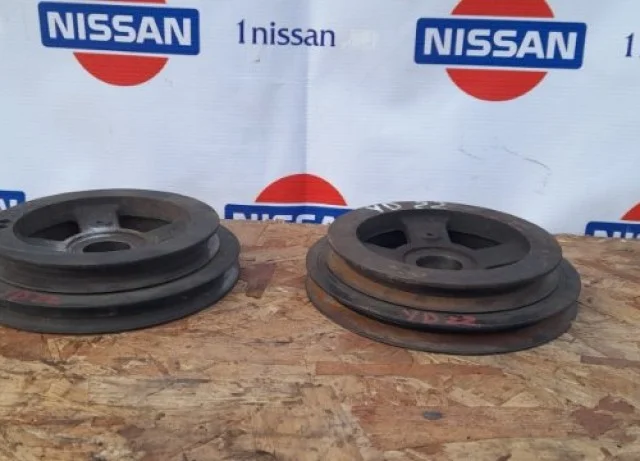 Шкив коленвала для Nissan X-Trail T30 RU 2001-2007 на фотографиях