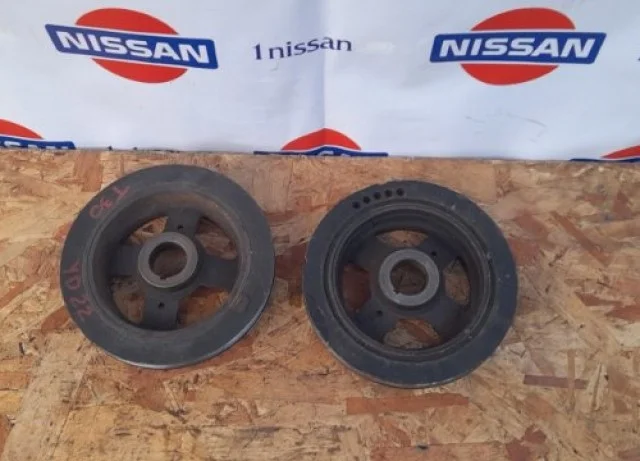 Шкив коленвала для Nissan X-Trail T30 RU 2001-2007 на фотографиях