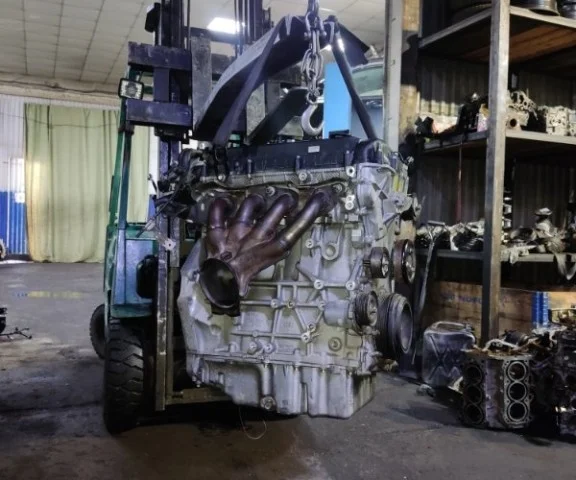 Двигатель без навесного для Mazda CX 9 TB 2007-2015 на фотографиях