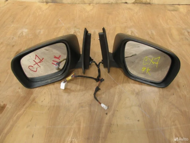 Стекла и зеркала для Mazda CX 7 ER rest 2010-2012 на фотографиях