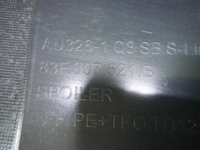 Бампер для Audi Q3 F3 2018+ на фотографиях