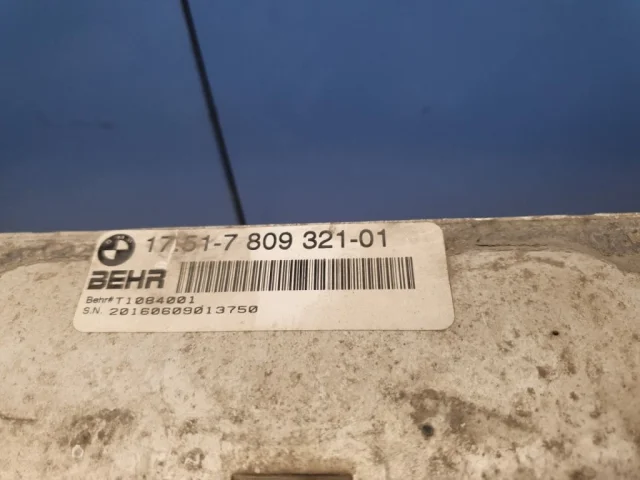 Интеркулер для BMW X5 F15 (Ф15) 2013-2018 на фотографиях