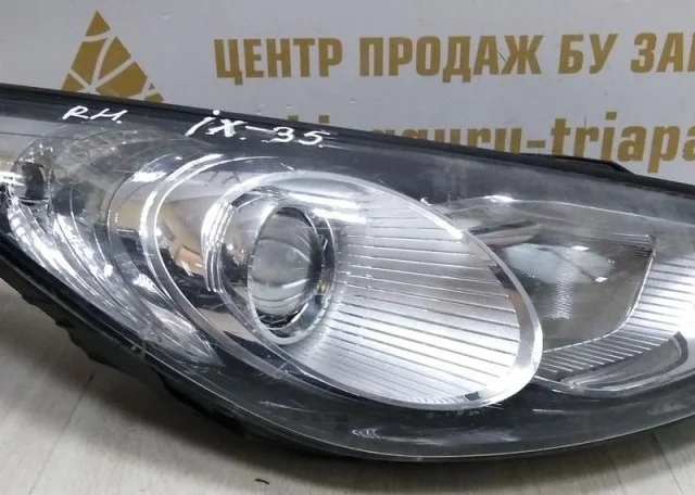 Фара ксенон левая для Hyundai ix35 1 Rest 2013-2016 на фотографиях