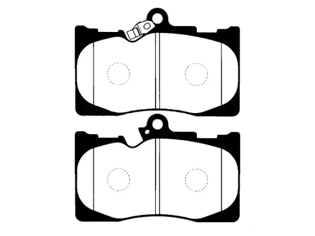 Тормозные колодки передние для Toyota RAV4 XA30 2005-2012 на фотографиях
