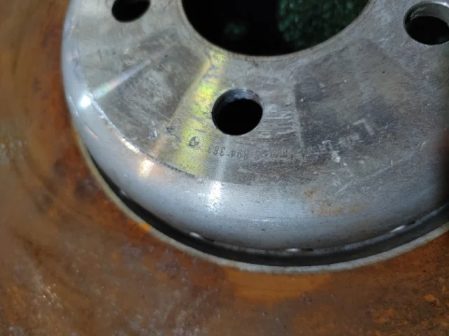 Диски тормозные передние (комплект) для BMW 5er Ф10 2010-2013 на фотографиях