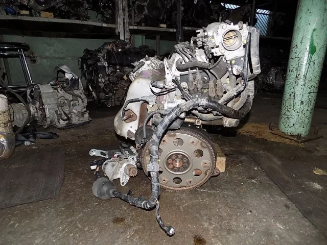 Двигатель без навесного для Toyota RAV4 XA10 Pickup 1997-2000 на фотографиях