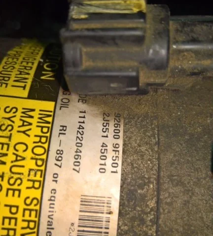 Компрессор кондиционера для Nissan Primera P12 Хэтчбек 2002-2008 на фотографиях