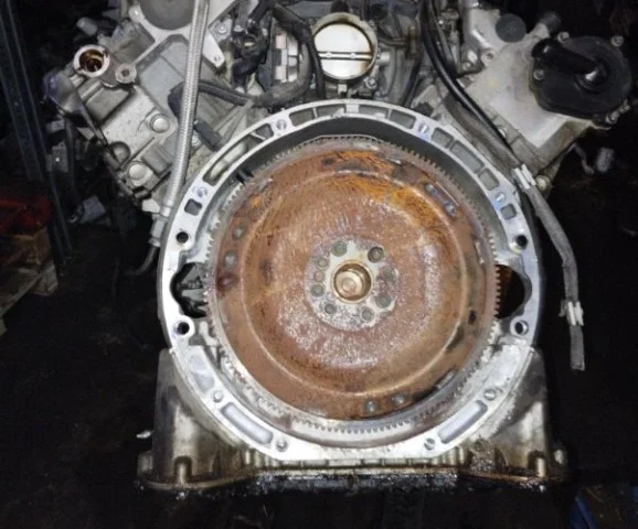 Двигатель без навесного для Mercedes-Benz CLK class A209 2002-2011 на фотографиях