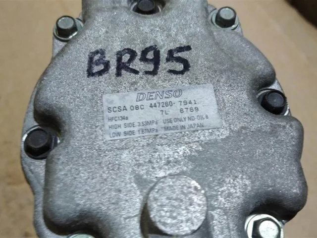 Компрессор кондиционера для Subaru Forester SF JDM 1997-2002 на фотографиях