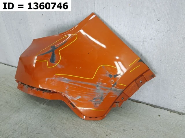 Накладка заднего бампера правая для Opel Mokka 2012-2016 на фотографиях