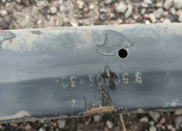 Усилитель заднего бампера для Nissan Tiida SC11 Седан 2007-2014 на фотографиях