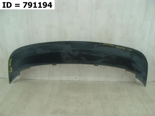 Накладка переднего бампера для Skoda Rapid I rest NH3 2017-2020 на фотографиях