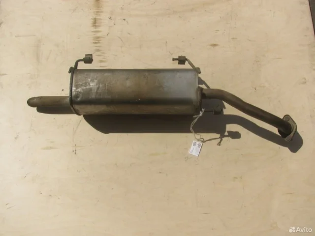 Глушитель основной для Nissan Tiida C11 Хэтчбек 2007-2014 на фотографиях