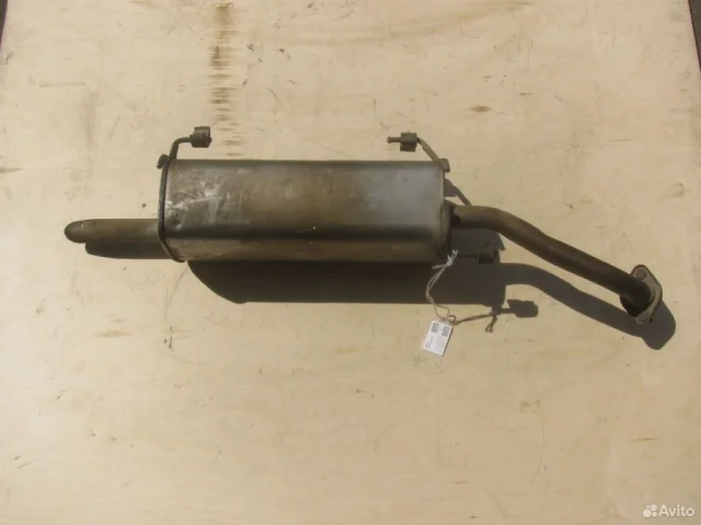 Глушитель основной для Nissan Tiida C11 Хэтчбек 2007-2014 на фотографиях