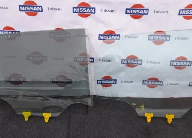Стекло двери заднее правое для Nissan Qashqai J10 2006-2013 на фотографиях