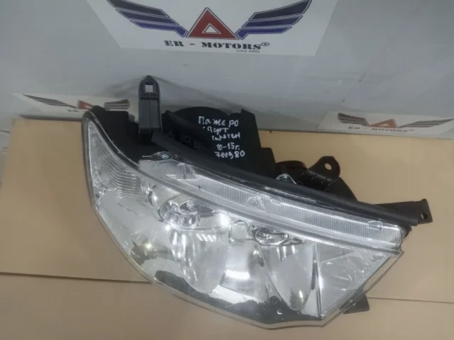 Усилитель переднего бампера для Mitsubishi Pajero Sport KH0 rest 2013-2017 на фотографиях